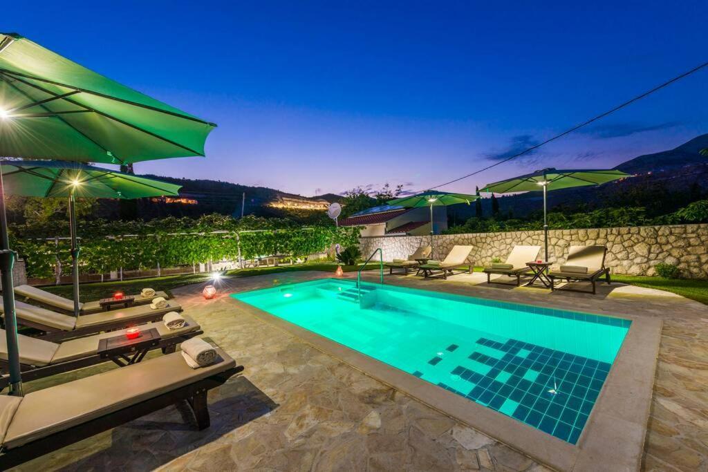 Vila Vergatum-Privacy,Gym,Billiards,Table Tennis Donji Brgat Exterior foto